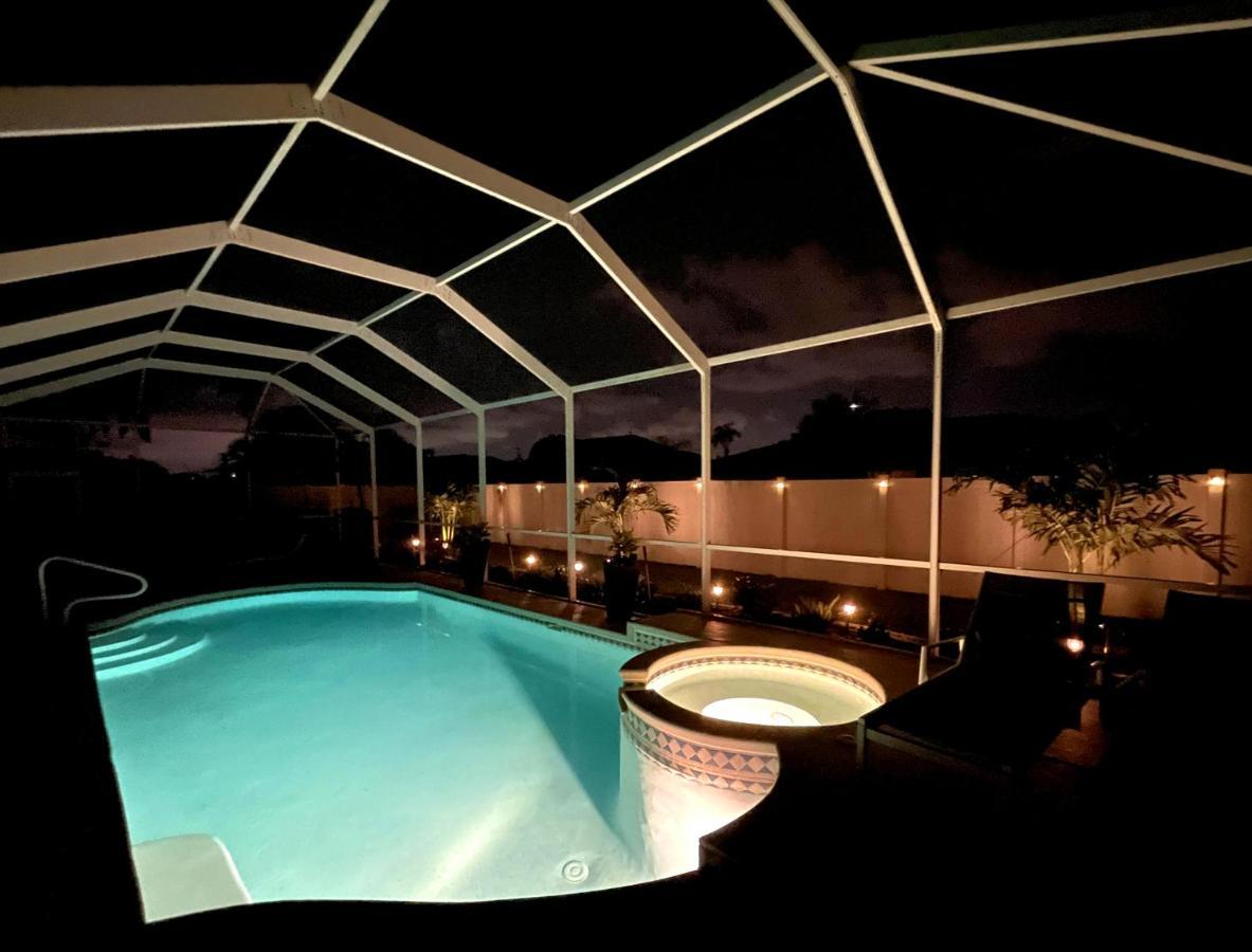 Villa-Haze, Lots Of Privacy, Solar & Electric Heated Pool And Spa Cape Coral Luaran gambar