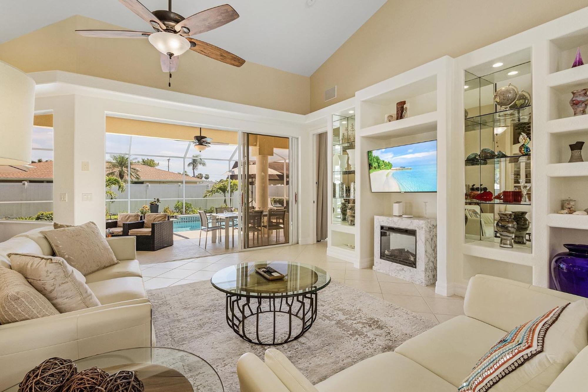 Villa-Haze, Lots Of Privacy, Solar & Electric Heated Pool And Spa Cape Coral Luaran gambar